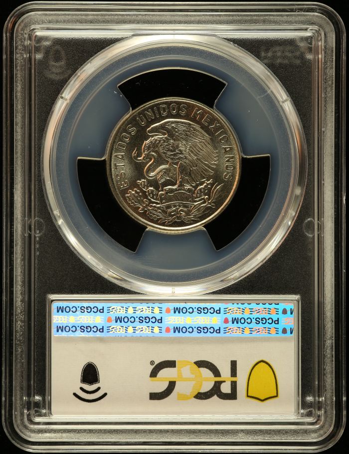 Modern Silver & Minors 50 Centavo 1969 Mo PCGS MS68 0148858Modern Silver & Minors 50 Centavo 1969 Mo PCGS MS68 0148858 - Image 2
