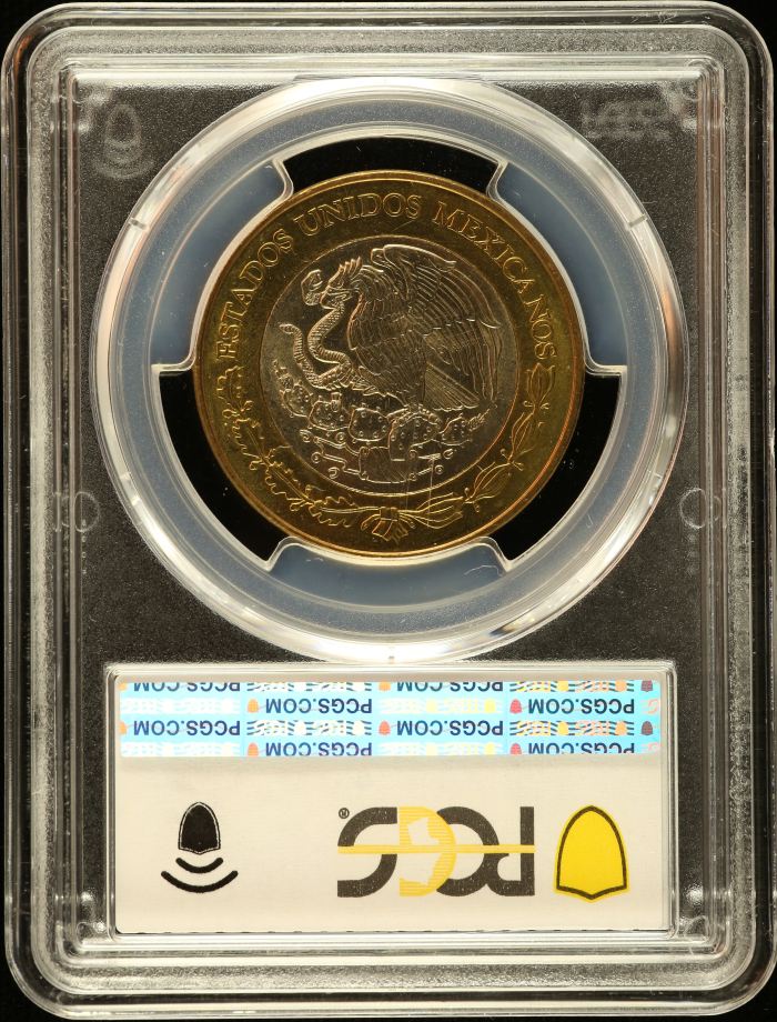 Modern Silver & Minors 20 Peso 2000 Mo PCGS MS67 0149044Modern Silver & Minors 20 Peso 2000 Mo PCGS MS67 0149044 - Image 2