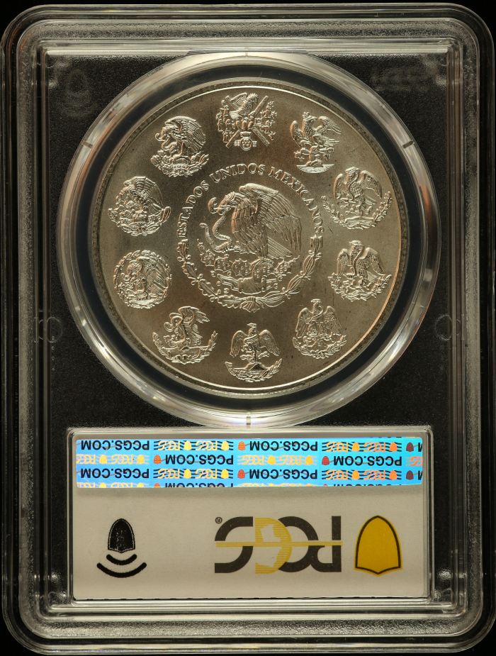 Modern Silver & Minors Onza 2005 Mo PCGS MS68 0149611Modern Silver & Minors Onza 2005 Mo PCGS MS68 0149611 - Image 2