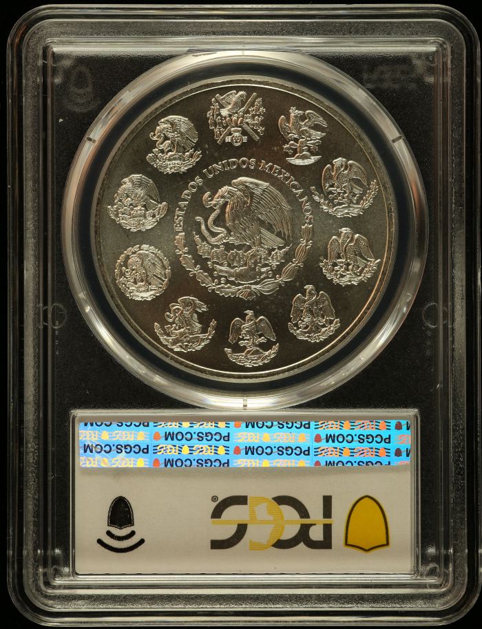 Modern Silver & Minors Onza 2005 Mo PCGS MS68 0149612Modern Silver & Minors Onza 2005 Mo PCGS MS68 0149612 - Image 2