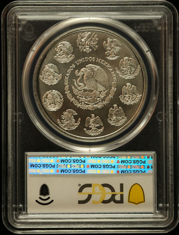 Modern Silver & Minors Onza 2002 Mo PCGS MS68 0149613Modern Silver & Minors Onza 2002 Mo PCGS MS68 0149613 - Image 2