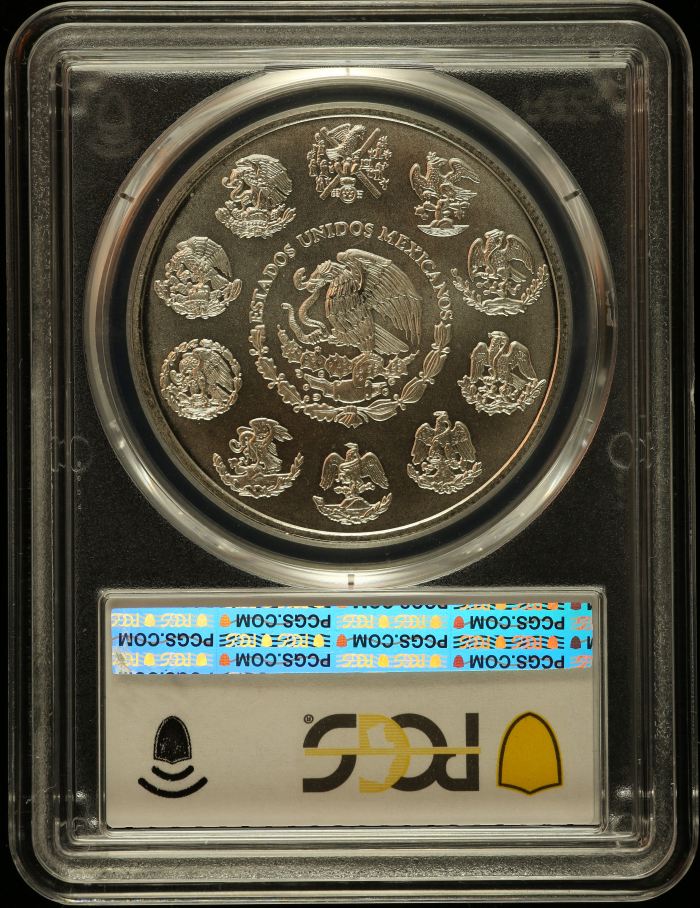 Modern Silver & Minors Onza 2002 Mo PCGS MS68 0149614Modern Silver & Minors Onza 2002 Mo PCGS MS68 0149614 - Image 2