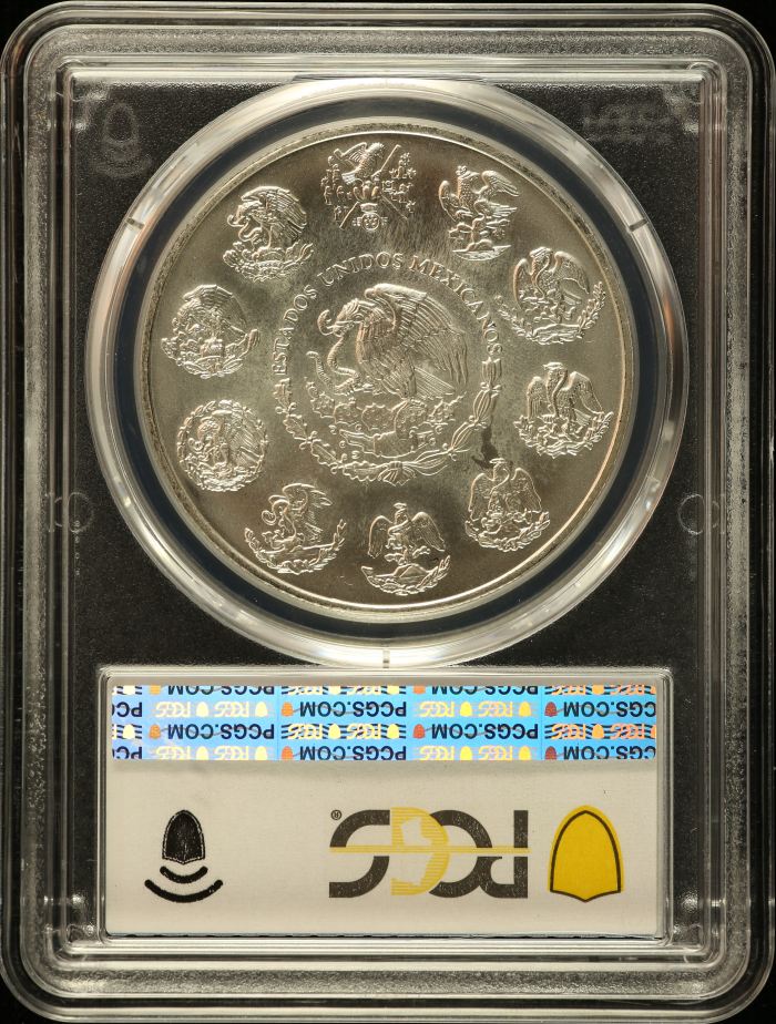 Modern Silver & Minors Onza 2005 Mo PCGS MS67 0149338Modern Silver & Minors Onza 2005 Mo PCGS MS67 0149338 - Image 2