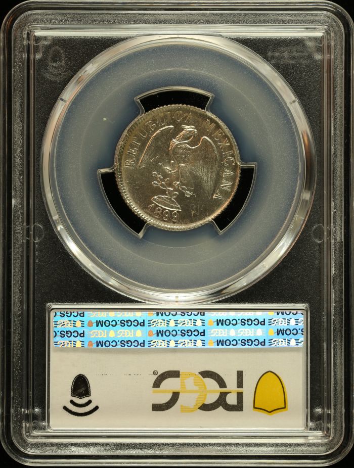Republic Silver & Minors 20 Centavo 1899 Go R PCGS MS64 0147632Republic Silver & Minors 20 Centavo 1899 Go R PCGS MS64 0147632 - Image 2