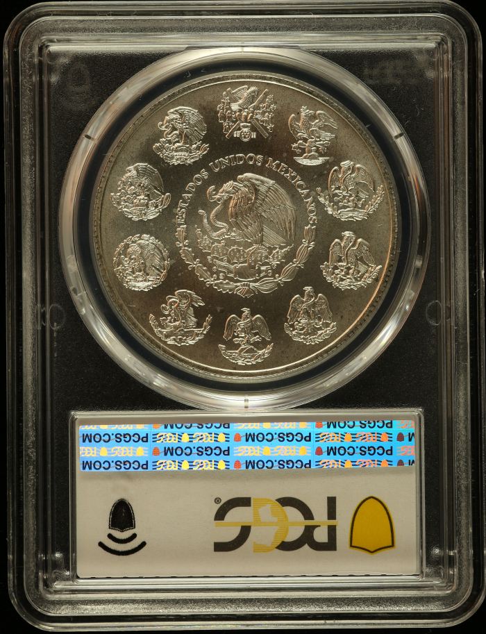 Modern Silver & Minors Onza 2000 Mo PCGS MS68 0149619Modern Silver & Minors Onza 2000 Mo PCGS MS68 0149619 - Image 2