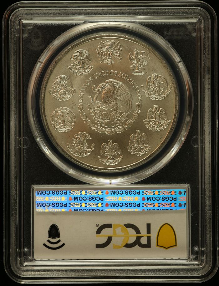 Modern Silver & Minors Onza 2000 Mo PCGS MS69 0149622Modern Silver & Minors Onza 2000 Mo PCGS MS69 0149622 - Image 2