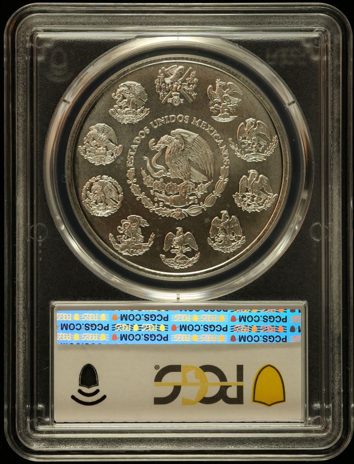 Modern Silver & Minors Onza 2002 Mo PCGS MS69 0149627Modern Silver & Minors Onza 2002 Mo PCGS MS69 0149627 - Image 2