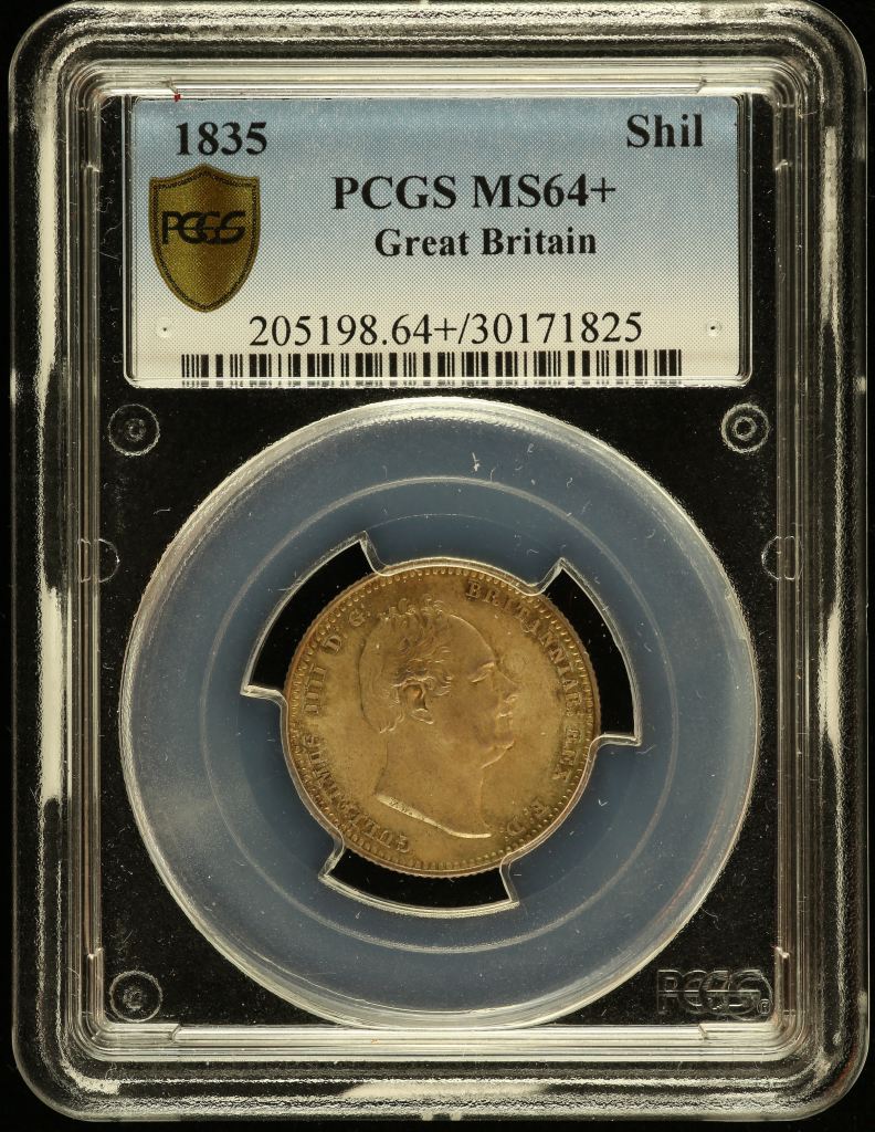 UK (Great Britain) Shilling 1835 PCGS MS64+ 0149631