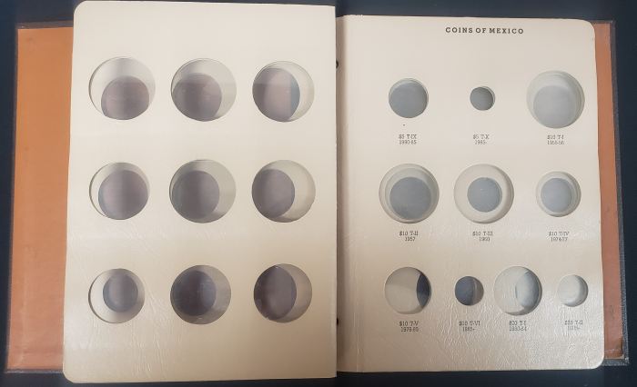 Dansco Album - Mexico Type - Peso Coins 0148638Dansco Album - Mexico Type - Peso Coins 0148638 - Image 4