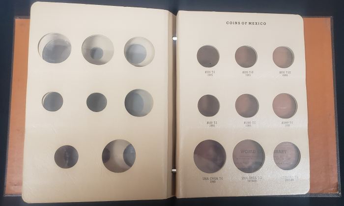 Dansco Album - Mexico Type - Peso Coins 0148638Dansco Album - Mexico Type - Peso Coins 0148638 - Image 6