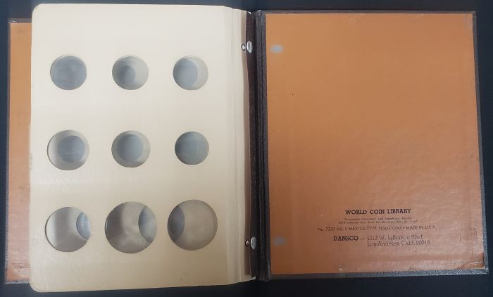 Dansco Album - Mexico Type - Peso Coins 0148638Dansco Album - Mexico Type - Peso Coins 0148638 - Image 7