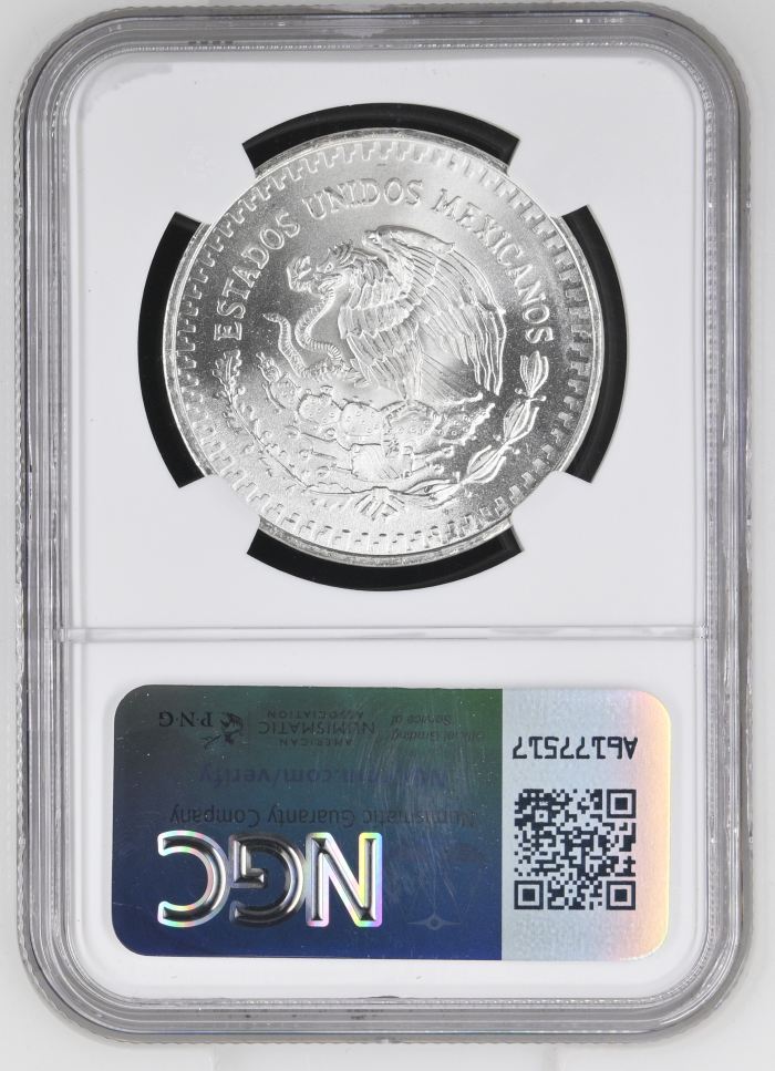 Modern Silver & Minors Onza 1982 Mo NGC MS68 0149632Modern Silver & Minors Onza 1982 Mo NGC MS68 0149632 - Image 2