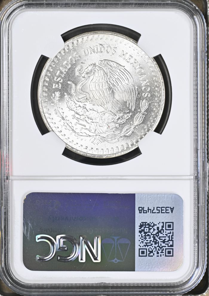 Modern Silver & Minors Onza 1982 Mo NGC MS67 0149634Modern Silver & Minors Onza 1982 Mo NGC MS67 0149634 - Image 2