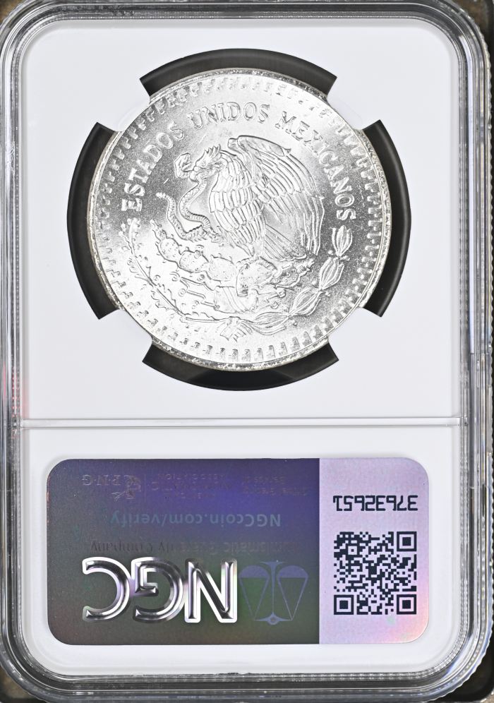 Modern Silver & Minors Onza 1982 Mo NGC MS67 0149635Modern Silver & Minors Onza 1982 Mo NGC MS67 0149635 - Image 2