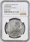 Colonial Silver & Minors Reijgersdaal (1747) 8 Reales 1739 Mo MF NGC AU Details 0150240