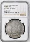 Colonial Silver & Minors Reijgersdaal (1747) 8 Reales 1743 Mo MF NGC AU Details 0150243