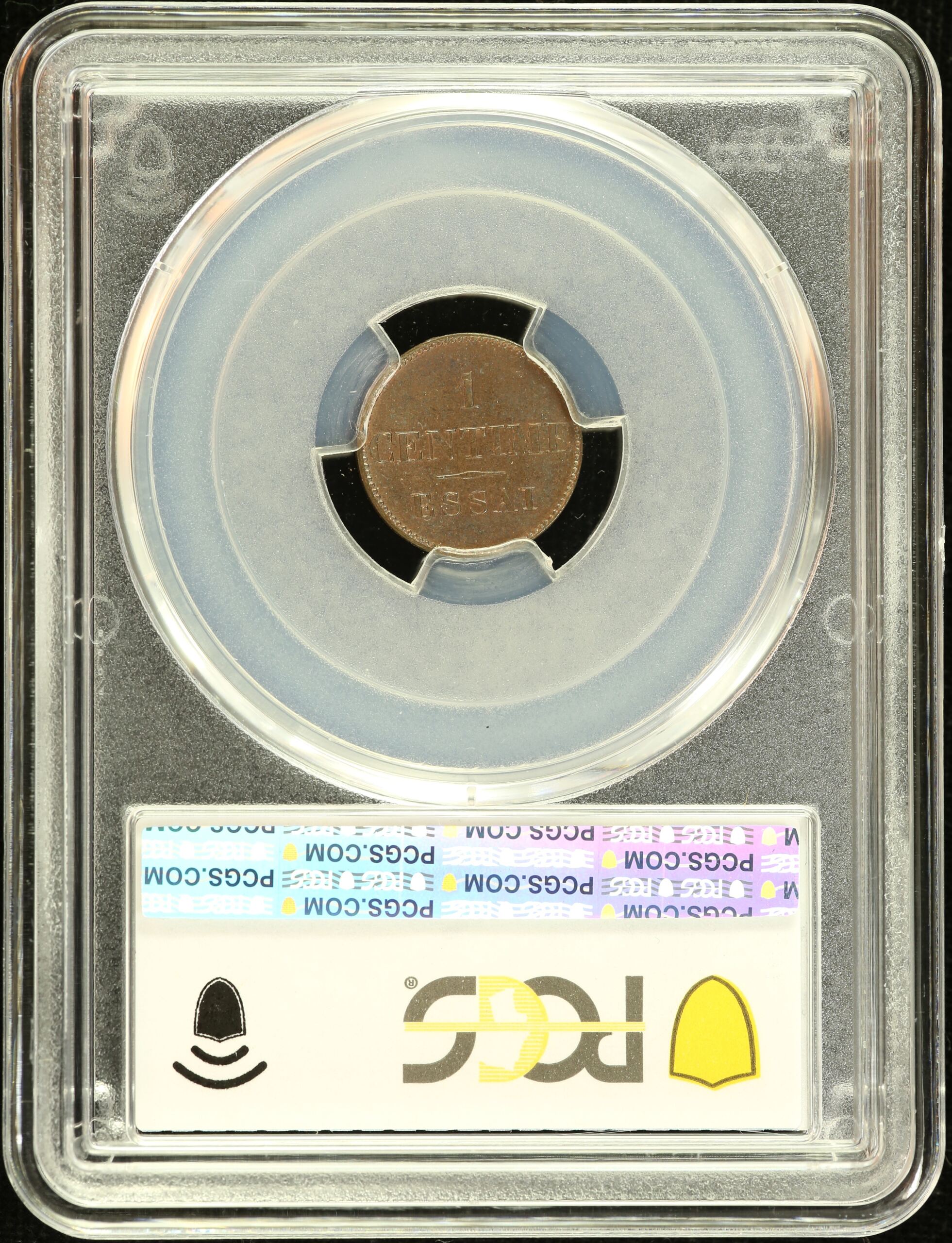 Europe  France  World Coins France Centime (1840) Maz-1114  PCGS SP65BN 0150394 France Centime (1840) Maz-1114  PCGS SP65BN 0150394France Centime (1840) Maz-1114  PCGS SP65BN 0150394 - Image 2