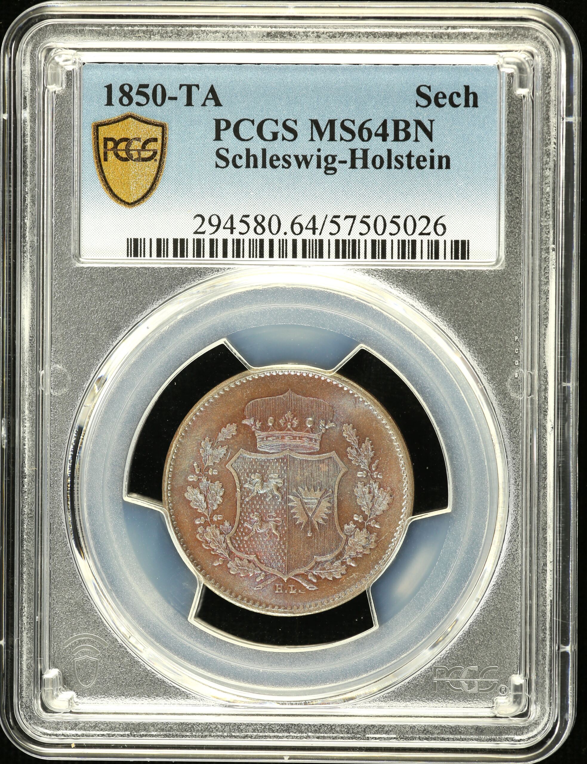 France 10 Centime 1848 A PCGS SP64 0150406