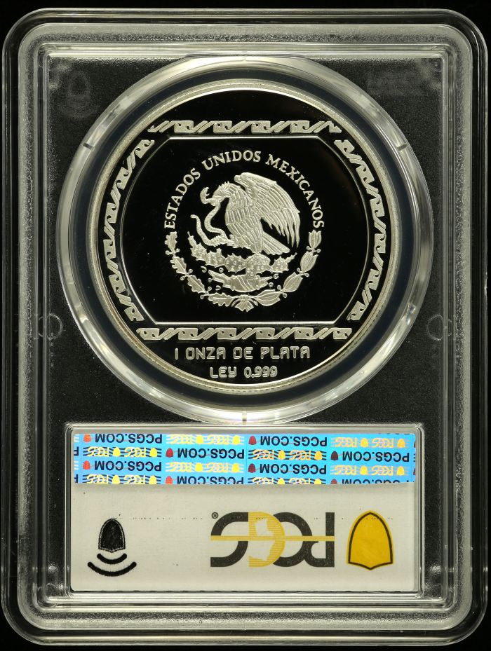 Modern Silver & Minors 5 Peso 1993 Mo PCGS PR69DCAM 0150481Modern Silver & Minors 5 Peso 1993 Mo PCGS PR69DCAM 0150481 - Image 2