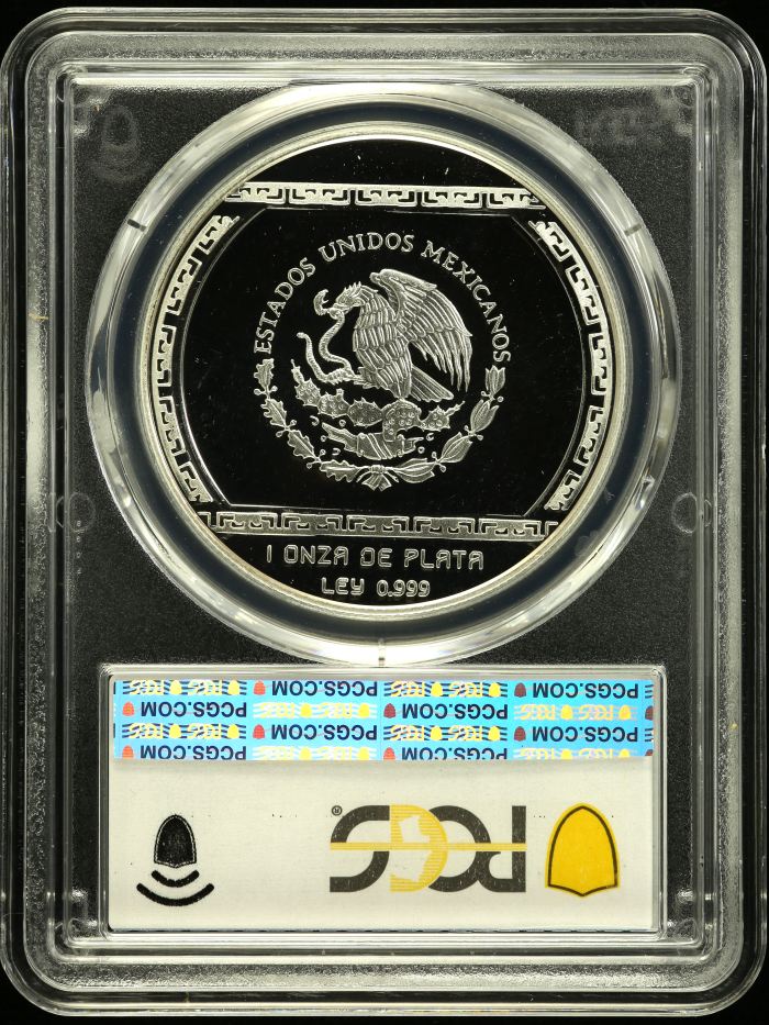 Modern Silver & Minors 5 Peso 1993 Mo PCGS PR69DCAM 0150482Modern Silver & Minors 5 Peso 1993 Mo PCGS PR69DCAM 0150482 - Image 2