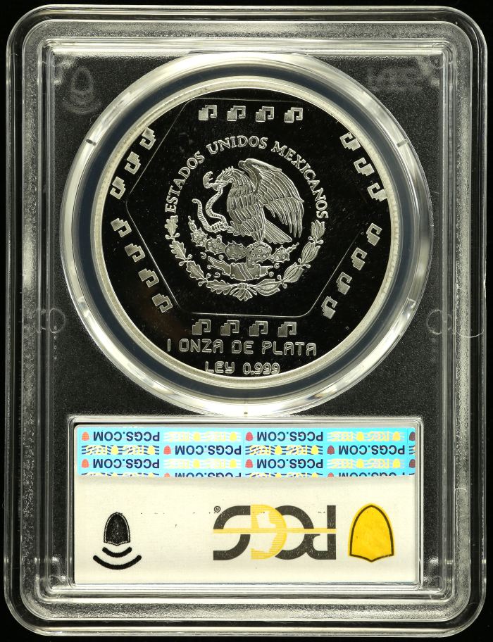 Modern Silver & Minors 5 Peso 1994 Mo PCGS PR69DCAM 0150483Modern Silver & Minors 5 Peso 1994 Mo PCGS PR69DCAM 0150483 - Image 2