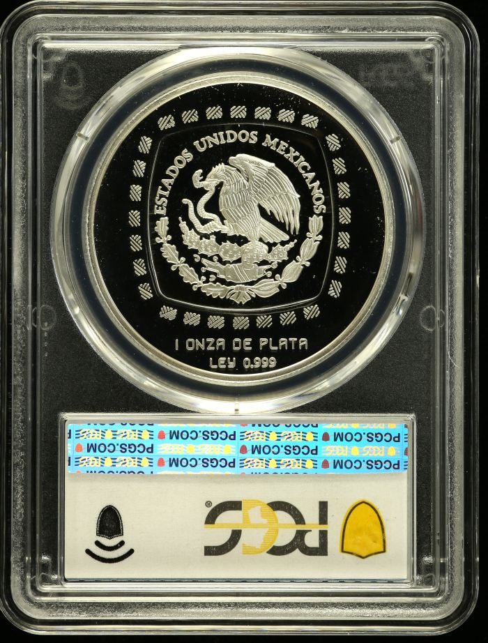 Modern Silver & Minors 5 Peso 1996 Mo PCGS PR69DCAM 0150486Modern Silver & Minors 5 Peso 1996 Mo PCGS PR69DCAM 0150486 - Image 2