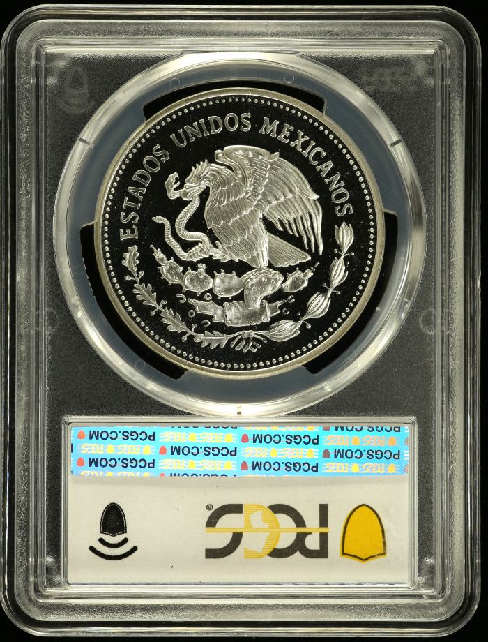 Modern Silver & Minors 100 Peso 1987 Mo PCGS PR69DCAM 0150500Modern Silver & Minors 100 Peso 1987 Mo PCGS PR69DCAM 0150500 - Image 2
