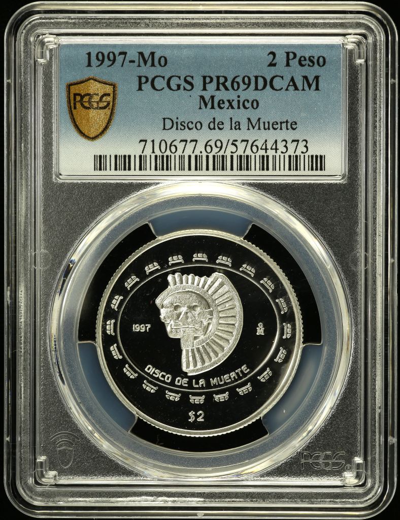 Modern Silver & Minors 2 Peso 1997 Mo PCGS PR69DCAM 0150505