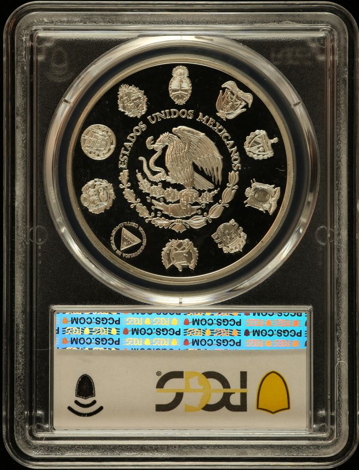 Modern Silver & Minors 5 Peso 1994 Mo PCGS PR67DCAM 0150589Modern Silver & Minors 5 Peso 1994 Mo PCGS PR67DCAM 0150589 - Image 2