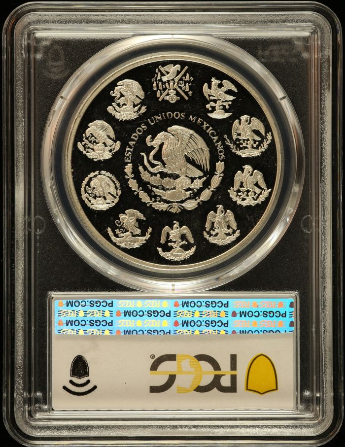 Modern Silver & Minors 5 Peso 1999-2000 Mo PCGS PR64DCAM 0150590Modern Silver & Minors 5 Peso 1999-2000 Mo PCGS PR64DCAM 0150590 - Image 2