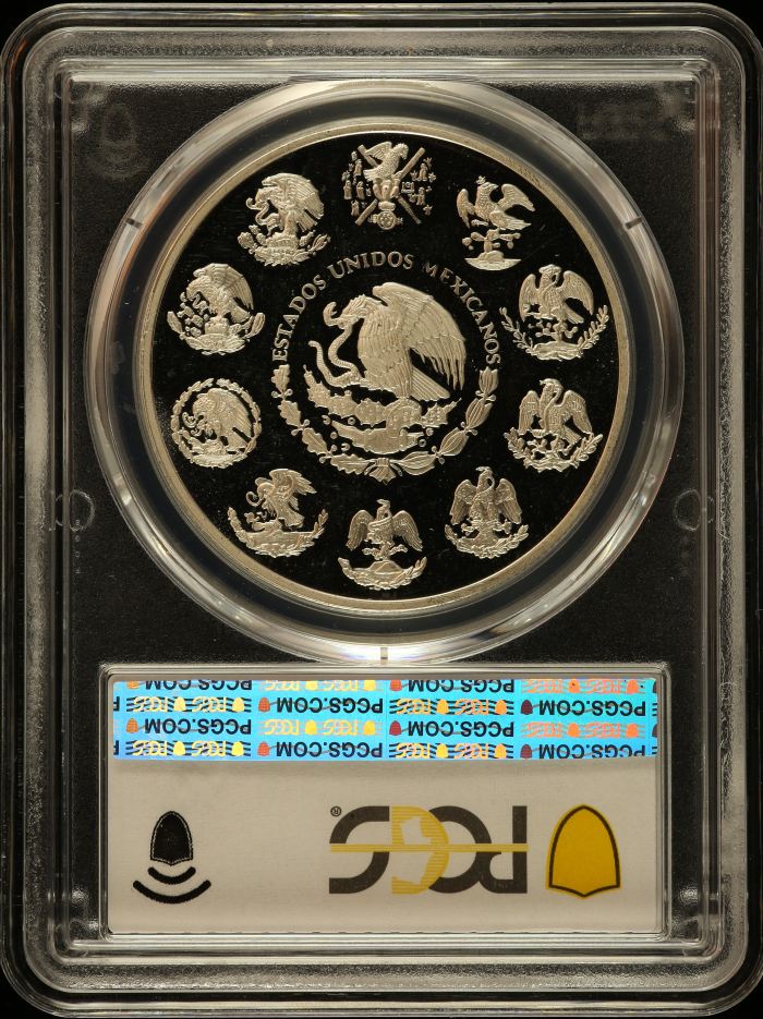 Modern Silver & Minors 5 Peso 1999-2000 Mo PCGS PR65DCAM 0150591Modern Silver & Minors 5 Peso 1999-2000 Mo PCGS PR65DCAM 0150591 - Image 2