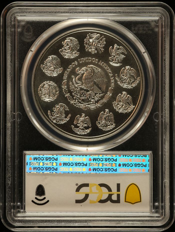 Modern Silver & Minors 5 Peso 2000 Mo KM-657 PCGS MS66 0150593Modern Silver & Minors 5 Peso 2000 Mo KM-657 PCGS MS66 0150593 - Image 2
