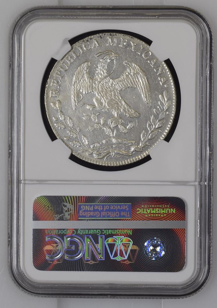 Guadalupe Y Calvo 8 Reales 1846 Gc MP NGC MS62 0150605Guadalupe Y Calvo 8 Reales 1846 Gc MP NGC MS62 0150605 - Image 2