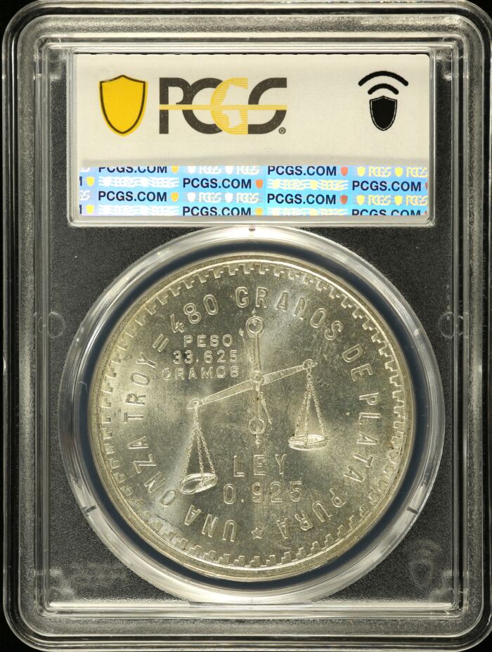 Modern Silver & Minors Onza 1949 Mo PCGS MS63 KM-M49a 0150700Modern Silver & Minors Onza 1949 Mo PCGS MS63 KM-M49a 0150700 - Image 2