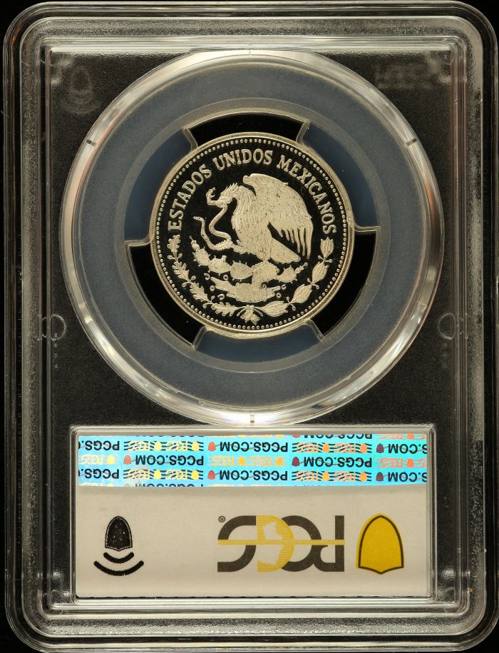 Modern Silver & Minors 25 Peso 1986 Mo KM-519 PCGS PR68DCAM 0150749Modern Silver & Minors 25 Peso 1986 Mo KM-519 PCGS PR68DCAM 0150749 - Image 2
