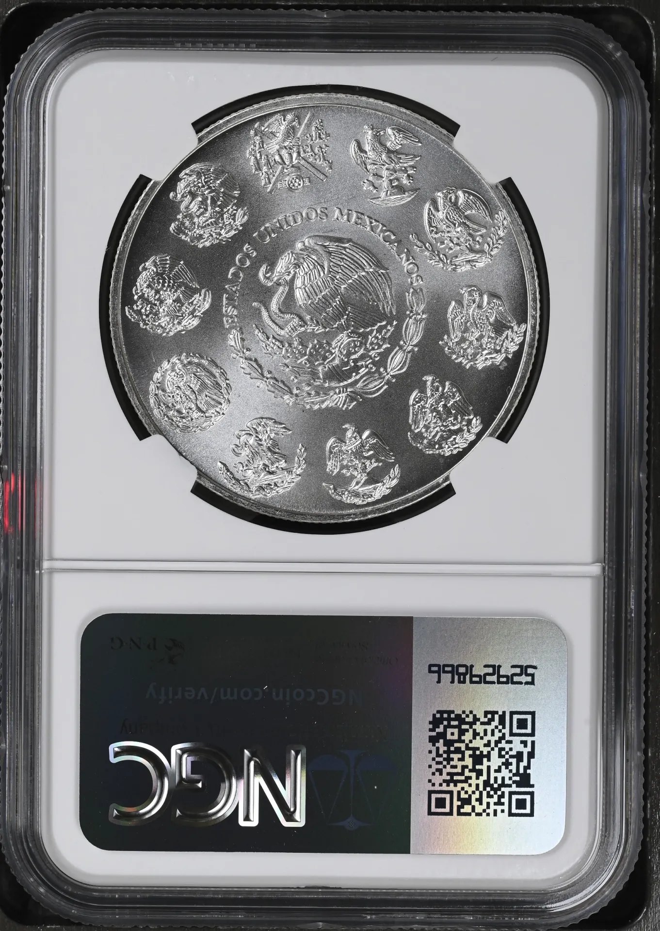 Mexican Coins Modern Silver & Minors Onza Modern Silver & Minors Onza 2008 Mo NGC MS69 0150943 Modern Silver & Minors Onza 2008 Mo NGC MS69 0150943Modern Silver & Minors Onza 2008 Mo NGC MS69 0150943 - Image 2