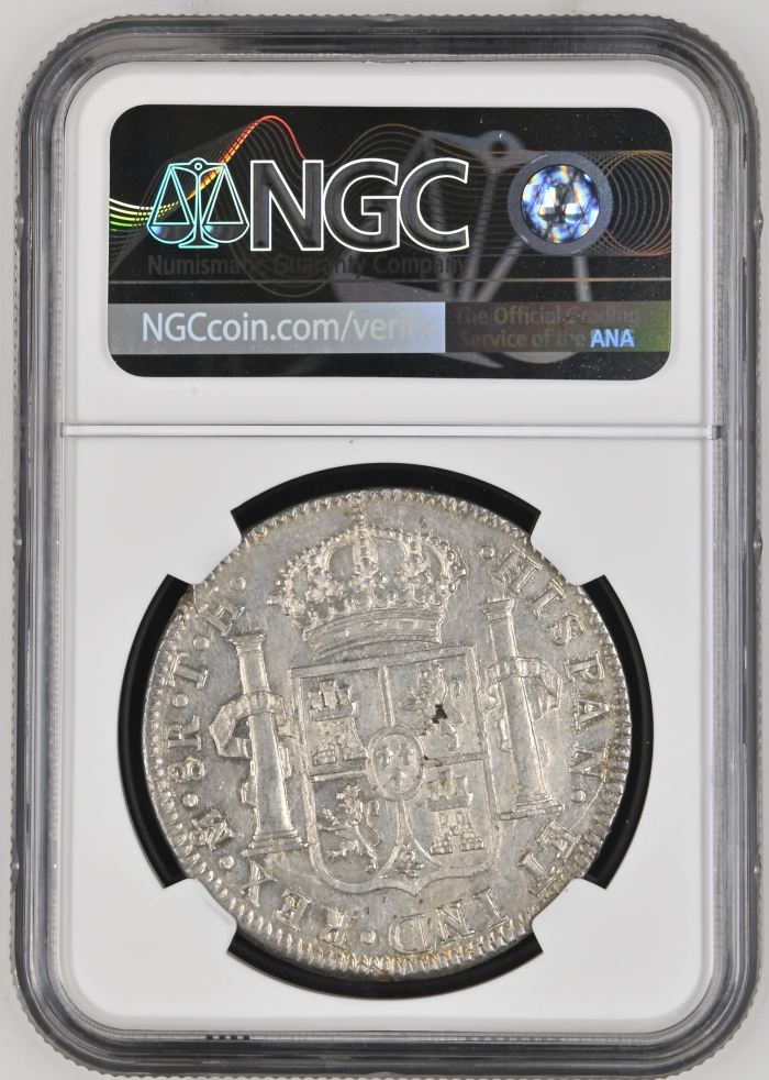 Mexico City 8 Reales 1809 Mo TH NGC MS61 0151314Mexico City 8 Reales 1809 Mo TH NGC MS61 0151314 - Image 2