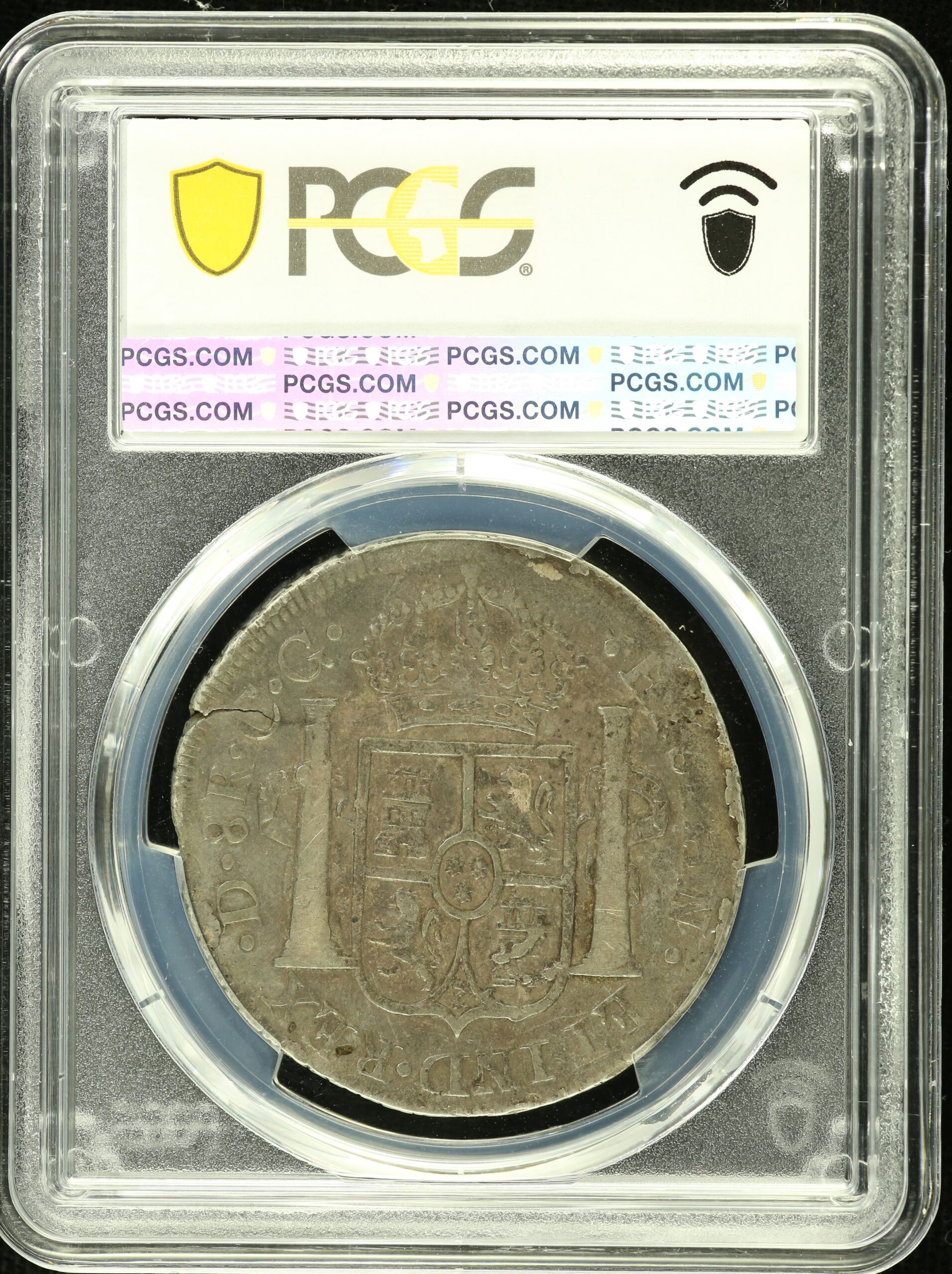 Mexican Coins  War For Independence War For Independence 8 Reales 1821 Durango CG PCGS VF25 0151420 War For Independence 8 Reales 1821 Durango CG PCGS VF25 0151420War For Independence 8 Reales 1821 Durango CG PCGS VF25 0151420 - Image 2