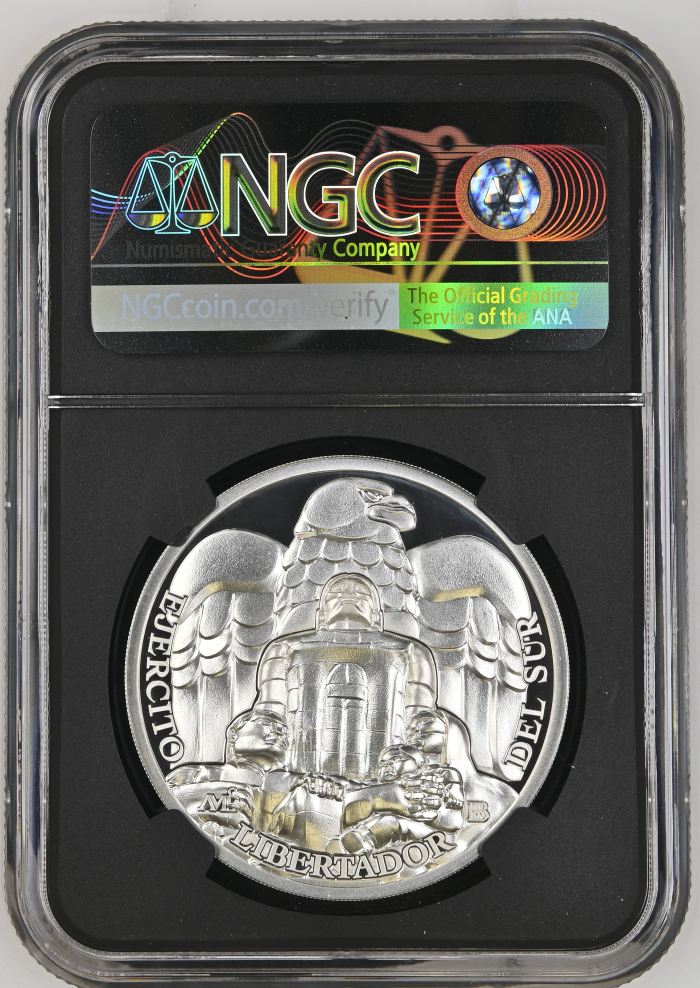 Medals & Tokens Emiliano Zapata 1oz Silver Medal 2022 NGC PF70 Ultra Cameo 0151485Medals & Tokens Emiliano Zapata 1oz Silver Medal 2022 NGC PF70 Ultra Cameo 0151485 - Image 2