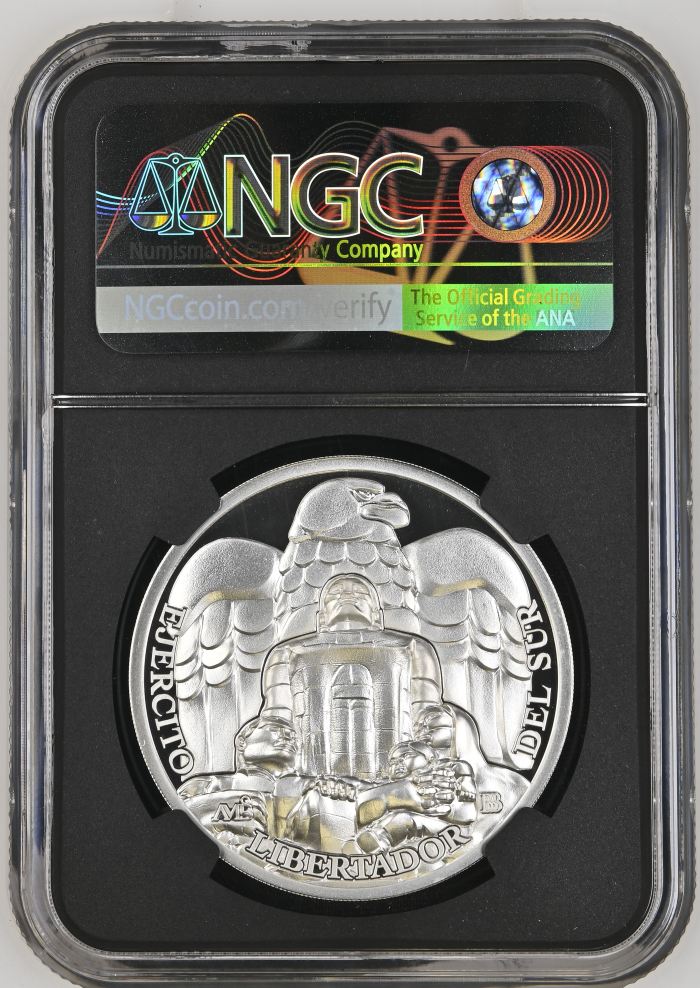 Medals & Tokens Emiliano Zapata 1oz Silver Medal 2022 NGC PF70 Ultra Cameo 0151488Medals & Tokens Emiliano Zapata 1oz Silver Medal 2022 NGC PF70 Ultra Cameo 0151488 - Image 2