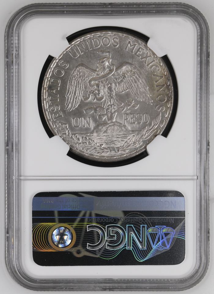 Modern Silver & Minors Peso 1912 NGC MS63 0151596Modern Silver & Minors Peso 1912 NGC MS63 0151596 - Image 2