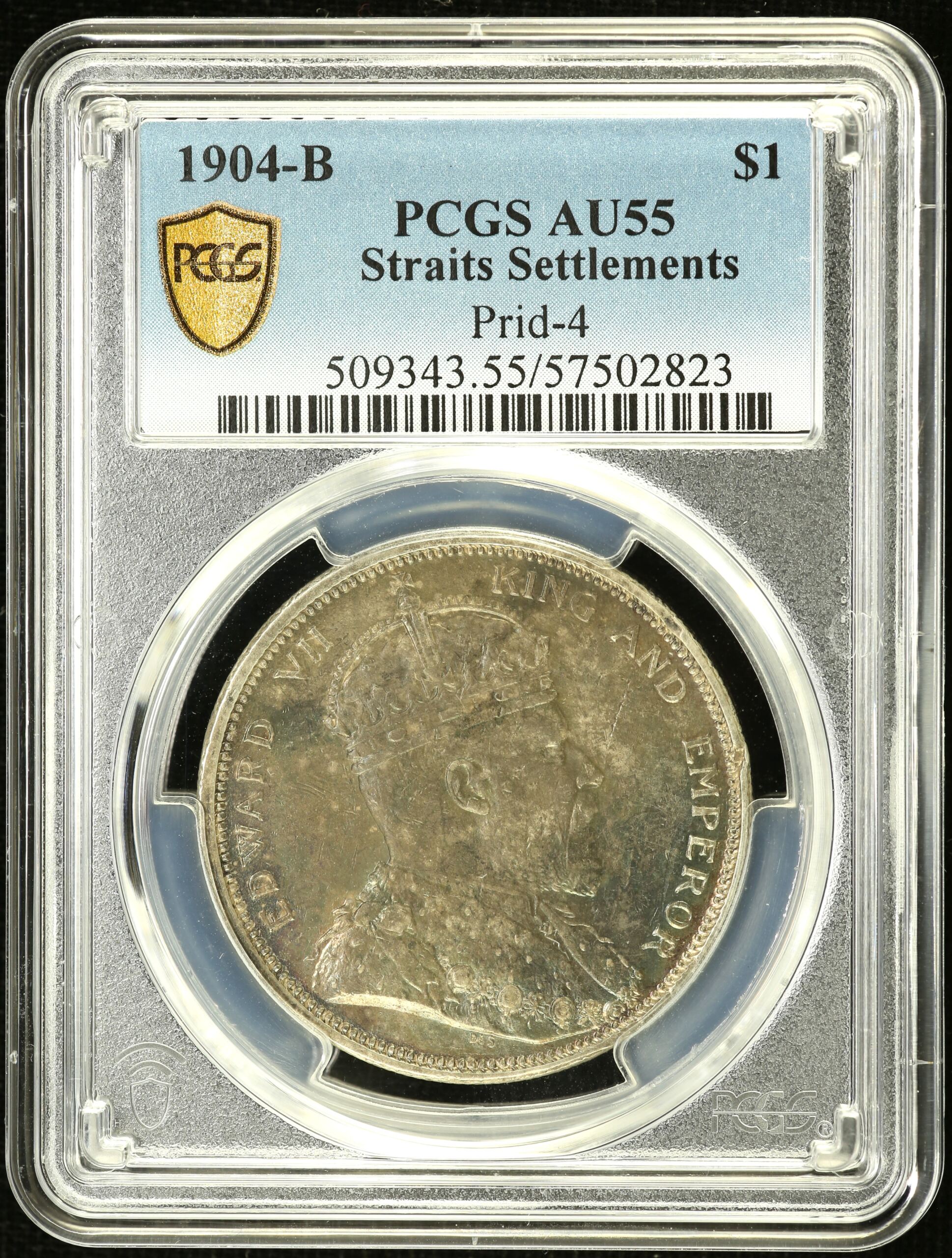 Straits Settlements Dollar 1904 0151614