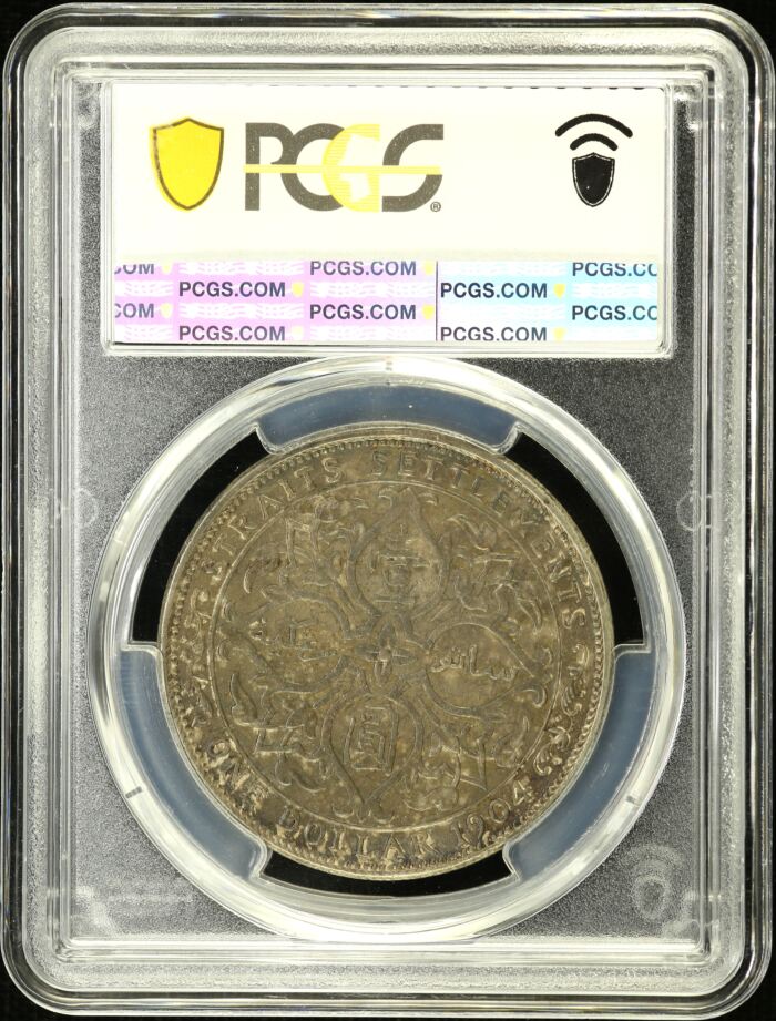 Straits Settlements Dollar 1904 0151614Straits Settlements Dollar 1904 0151614 - Image 2