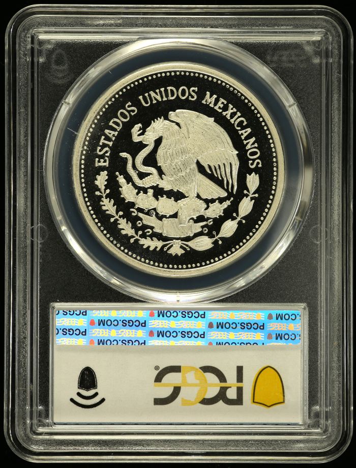 Modern Silver & Minors 100 Peso 1986 Mo KM-521 PCGS PR69DCAM 0150536Modern Silver & Minors 100 Peso 1986 Mo KM-521 PCGS PR69DCAM 0150536 - Image 2