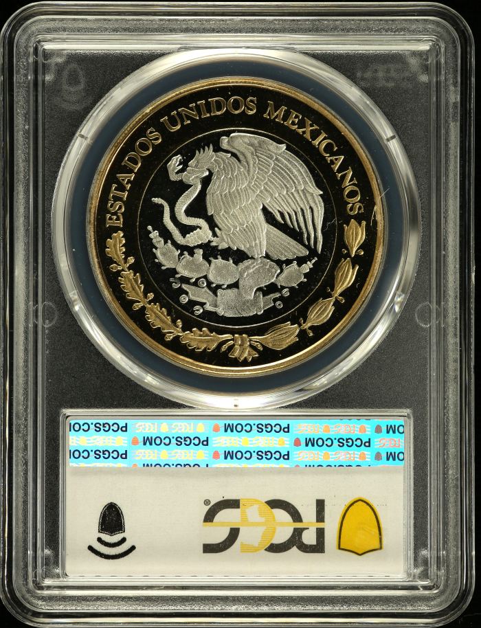 Modern Silver & Minors 100 Peso 2011 Mo PCGS PL69 0150540Modern Silver & Minors 100 Peso 2011 Mo PCGS PL69 0150540 - Image 2