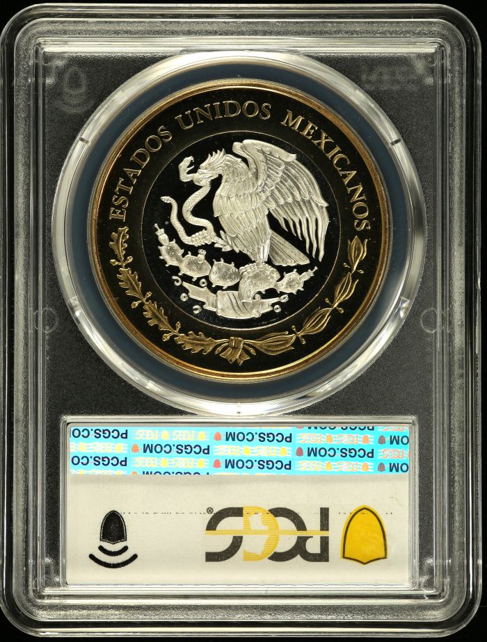 Modern Silver & Minors 100 Peso 2012 Mo PCGS PL69 0150541Modern Silver & Minors 100 Peso 2012 Mo PCGS PL69 0150541 - Image 2