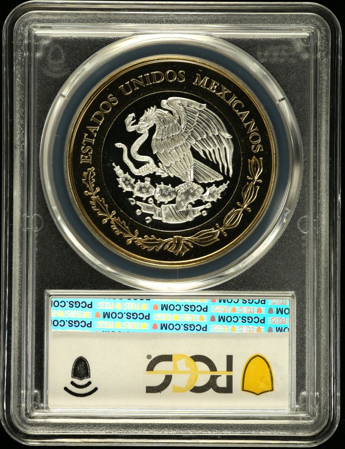 Modern Silver & Minors 100 Peso 2012 Mo PCGS PL69 0150542Modern Silver & Minors 100 Peso 2012 Mo PCGS PL69 0150542 - Image 2