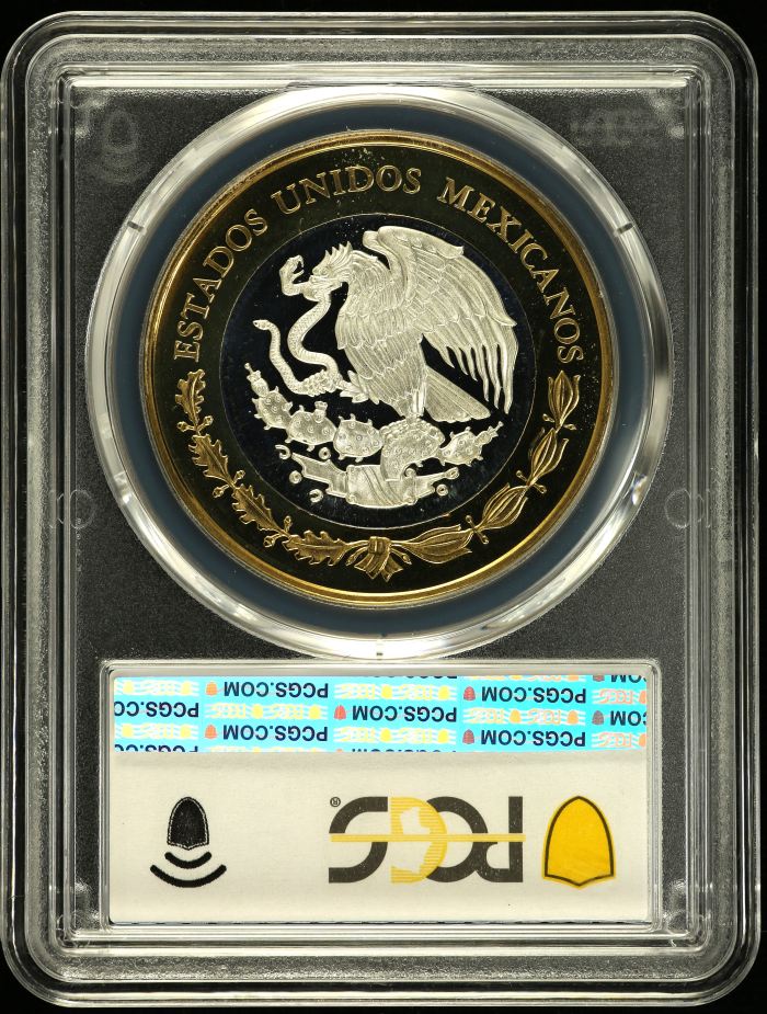 Modern Silver & Minors 100 Peso 2012 Mo PCGS PL69 0150543Modern Silver & Minors 100 Peso 2012 Mo PCGS PL69 0150543 - Image 2