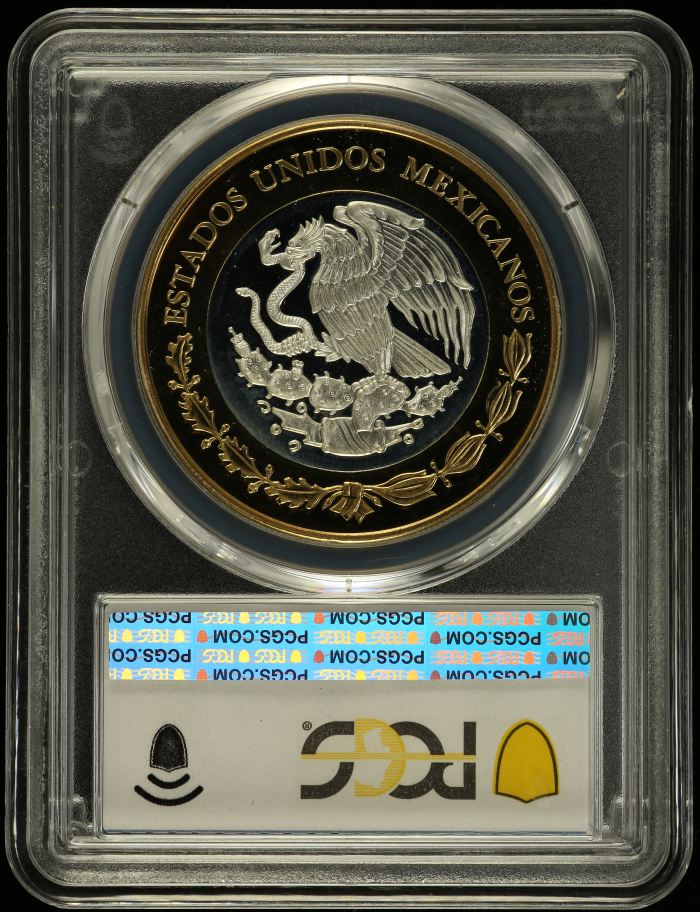 Modern Silver & Minors 100 Peso 2013 Mo PCGS PL69 0150545Modern Silver & Minors 100 Peso 2013 Mo PCGS PL69 0150545 - Image 2