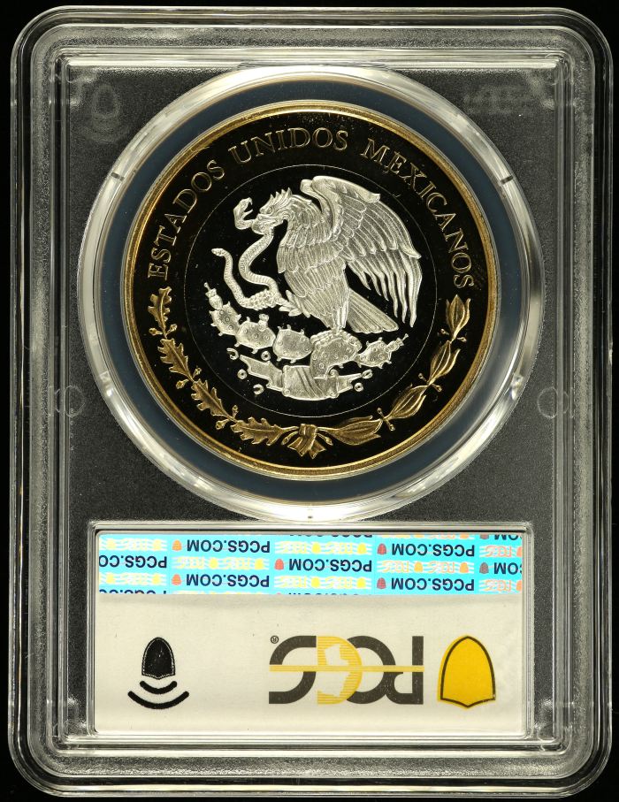Modern Silver & Minors 100 Peso 2013 Mo PCGS PL69 0150546Modern Silver & Minors 100 Peso 2013 Mo PCGS PL69 0150546 - Image 2